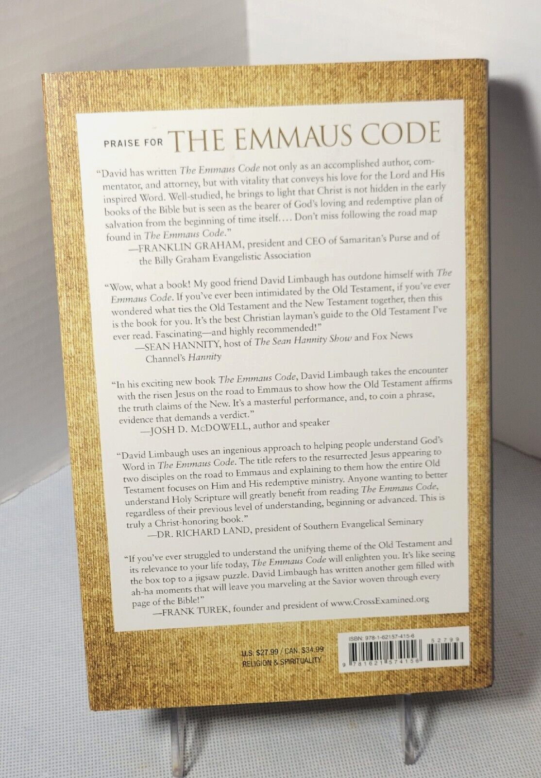 The Emmaus Code By David Limbaugh